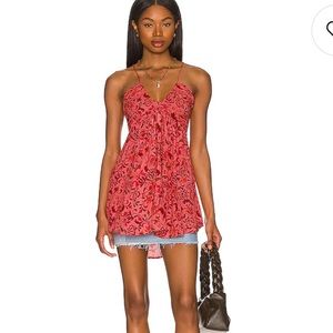 Free people pixie printed tunic in light combo